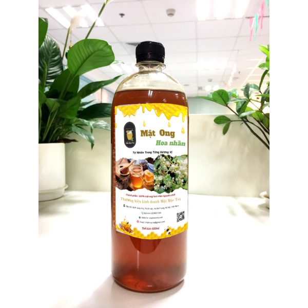 Mật ong hoa nhãn nguyên chất 500ml